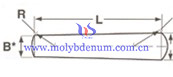 Taper Molybdenum Pin